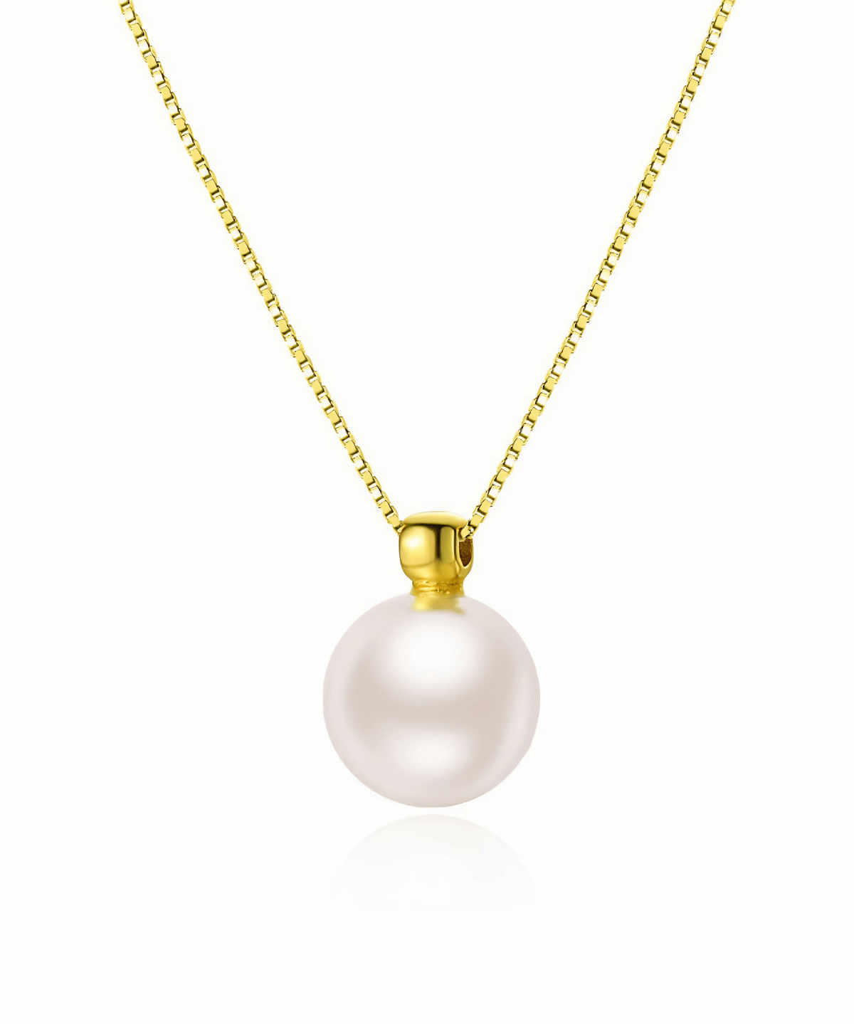 Top Pearl Necklace Women's Gift Pendant Gold Necklace