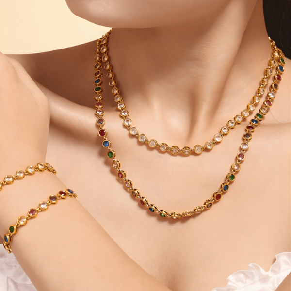 Trending Necklace 18K Gold Chain Necklace Women’s Best Trending Gift for Lady Girl Mother Wife,Birthday Travel Vacation Bridal Wedding Party Daily Office Work School,Spring Summer Fall Winter Holiday Sale,Mason & Madison Co.