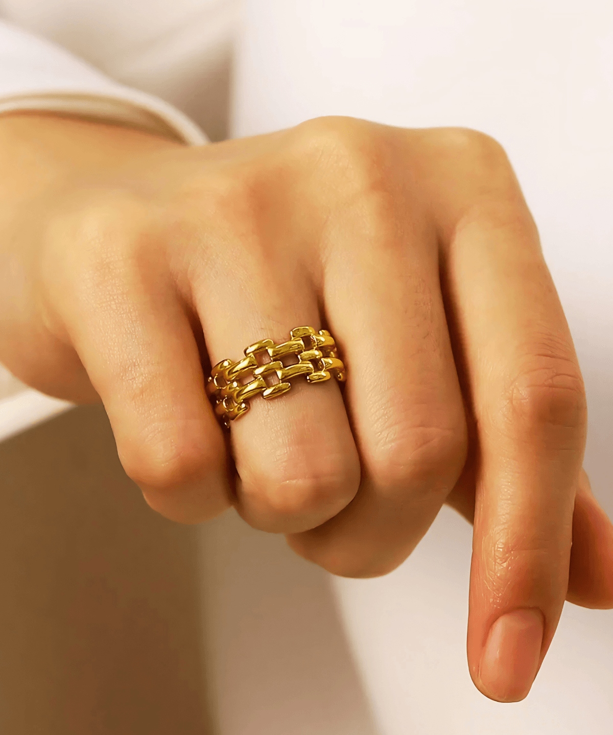 Women's Gold Band Ring