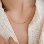 Women's Gold Chain Necklace Gift