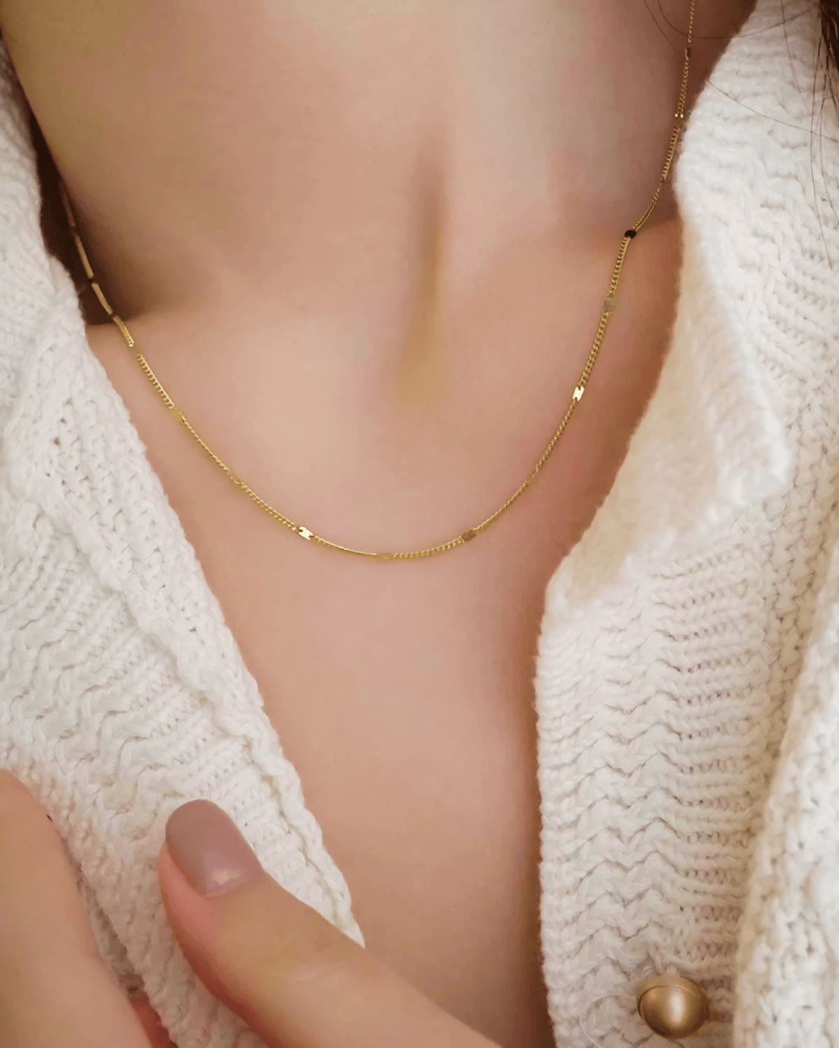 Women's Gold Chain Necklace Gift