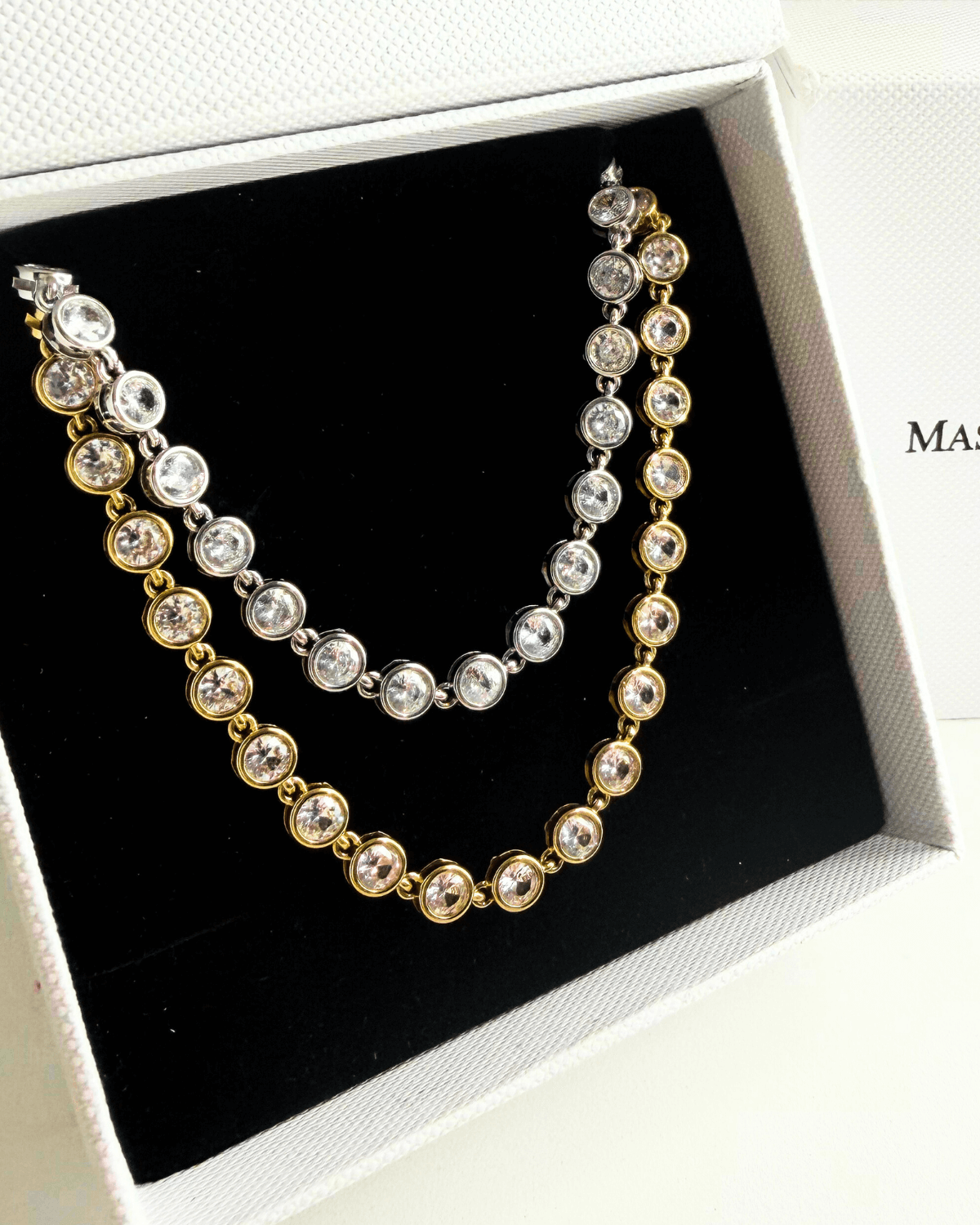 Women's Gold Chain Set Necklace for Lady Girl Mother Wife,Birthday Travel Vacation Bridal Wedding Party Daily Office Work School,Spring Summer Fall Winter Holiday Sale,Mason & Madison Co.