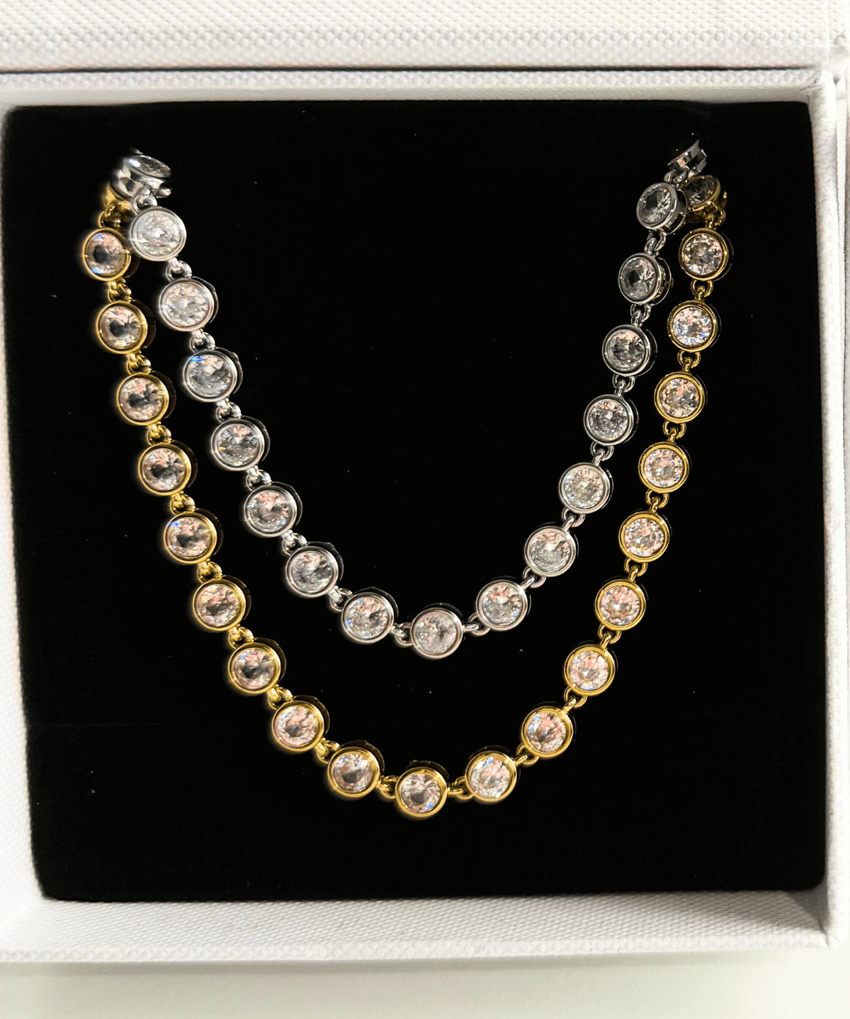 Women's Gold Necklace Chain Set for Lady Girl Mother Wife,Birthday Travel Vacation Bridal Wedding Party Daily Office Work School,Spring Summer Fall Winter Holiday Sale,Mason & Madison Co.