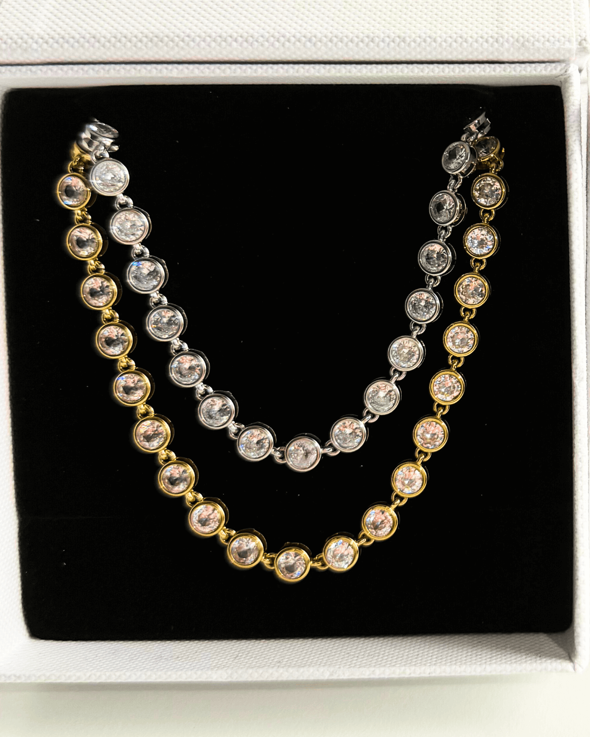 Women's Gold Necklace Chain Set for Lady Girl Mother Wife,Birthday Travel Vacation Bridal Wedding Party Daily Office Work School,Spring Summer Fall Winter Holiday Sale,Mason & Madison Co.