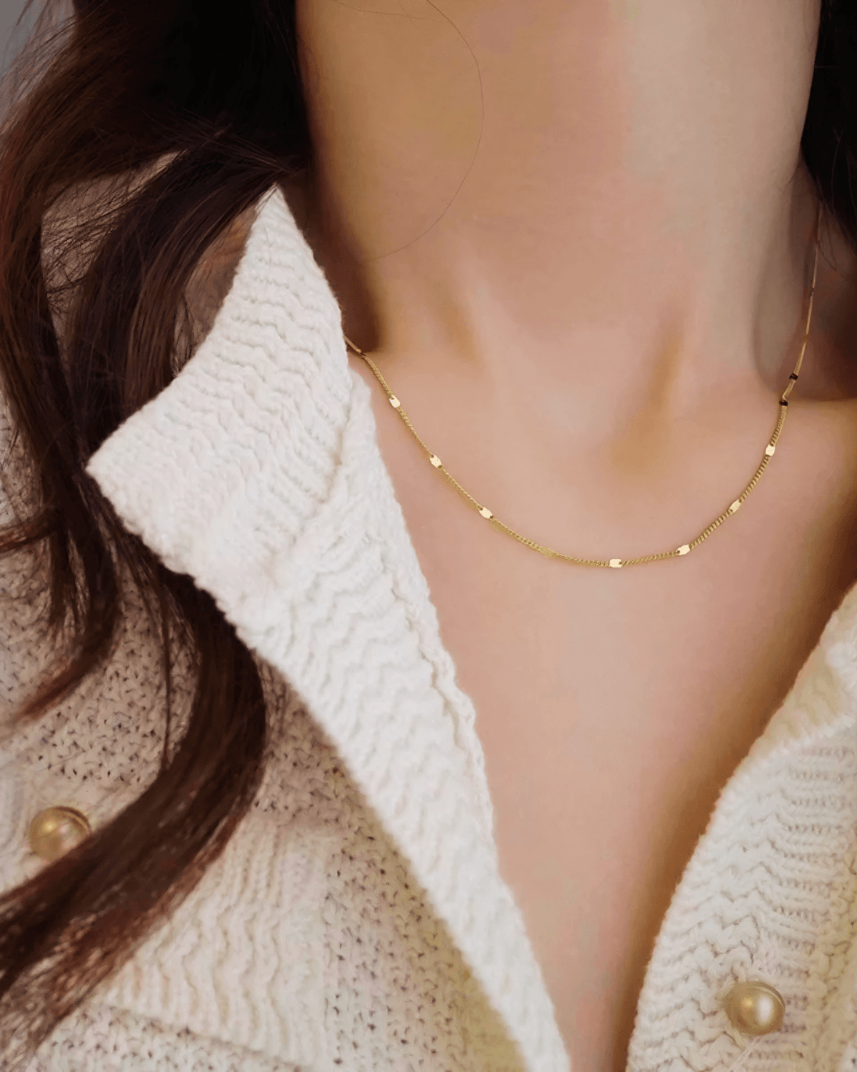 Women's Top Gold Chain Necklace