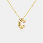 1# BEST Gold Letter Pendant Necklace Jewelry Gift for Women | #1 Best Most Top Trendy Trending Aesthetic Yellow Gold Letter Pendant Necklace Jewelry Gift for Women, Girls, Girlfriend, Mother, Wife, Daughter, Ladies | Mason & Madison Co.