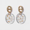 Best Gold Jewelry Gift | Best Aesthetic Yellow Gold Crystal Earrings Jewelry Gift for Women, Girls, Girlfriend, Mother, Wife, Daughter | Mason & Madison Co.