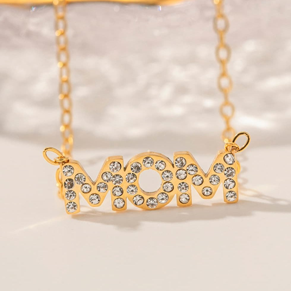 MOMMY Diamond Pendant Necklace | MDR Atelier | Miss Diamond Ring