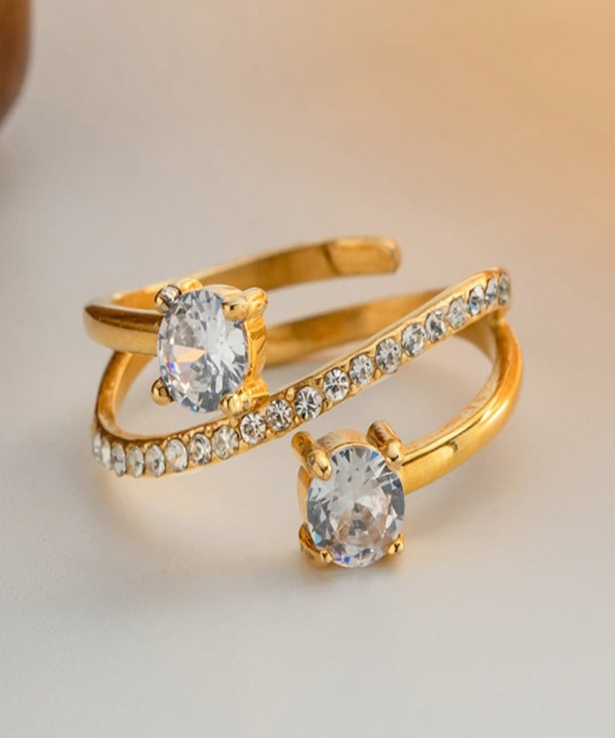 18K Diamond Ring Women’s Best Trending Gift for Lady Girl Mother Wife,Birthday Travel Vacation Bridal Wedding Party Daily Office Work School,Spring Summer Fall Winter Holiday Sale,Mason & Madison Co.