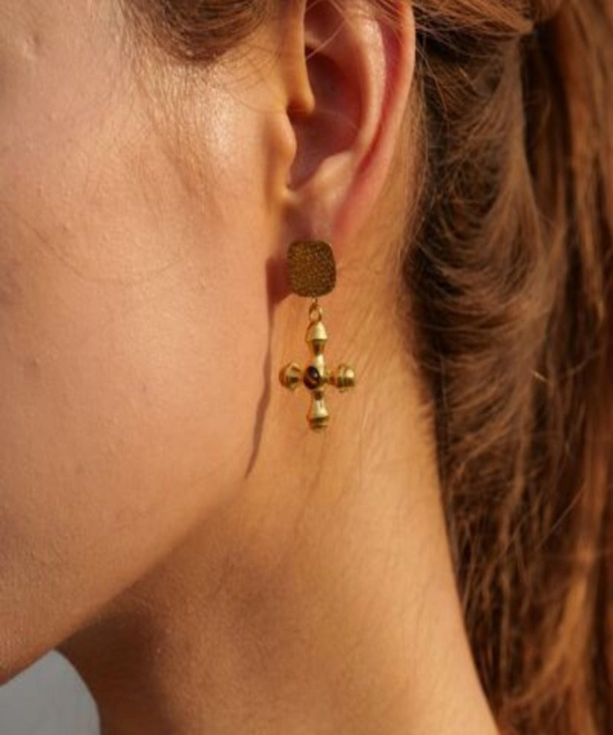 18K Gold Cross Drop Earrings 18K Pearl Earrings Women’s Best Trending Gift for Lady Girl Mother Wife,Birthday Travel Vacation Bridal Wedding Party Daily Office Work School,Spring Summer Fall Winter Holiday Sale,Mason & Madison Co.