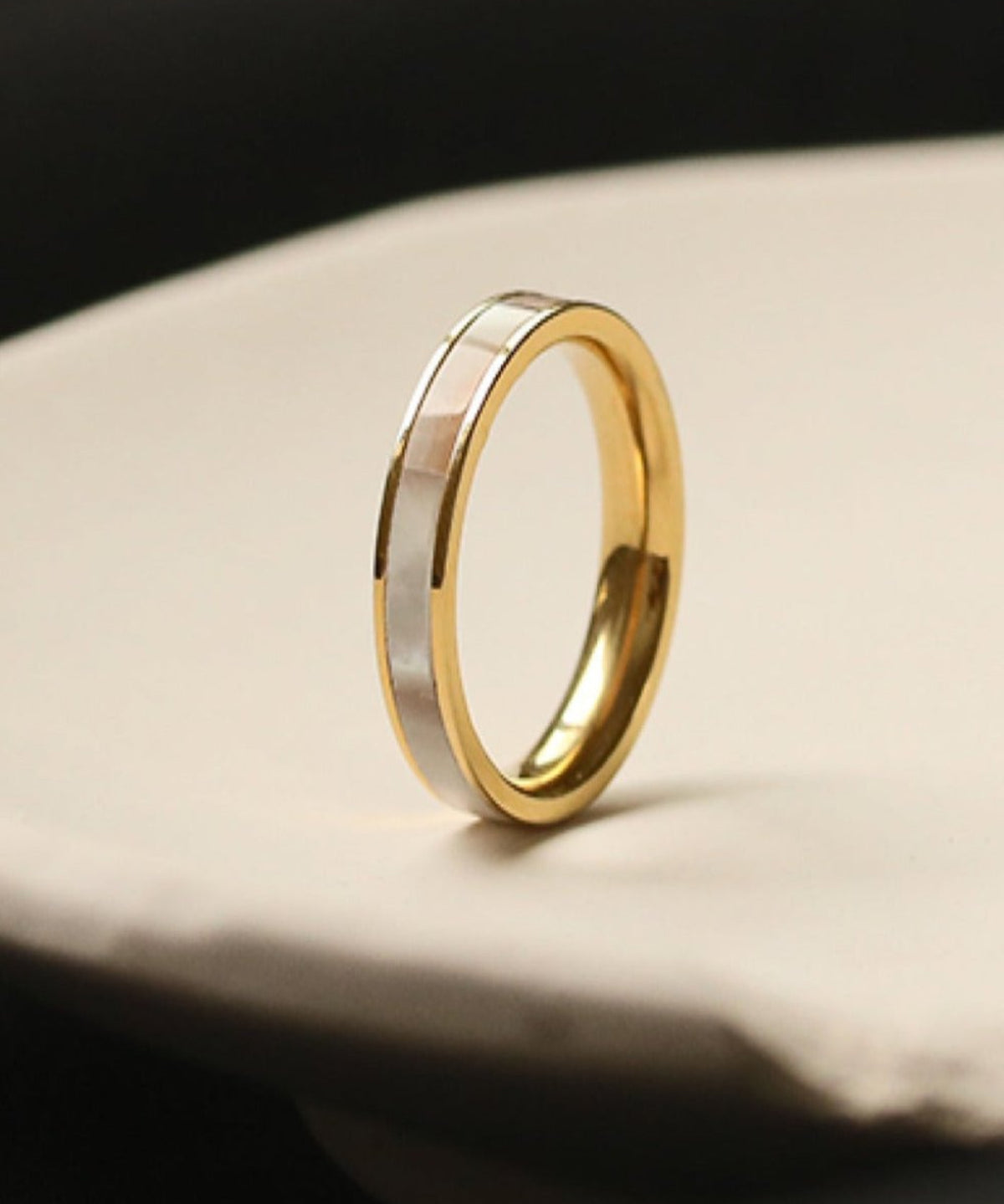 18K Gold Shell Ring Women’s Best Trending Gift for Lady Girl Mother Wife,Birthday Travel Vacation Bridal Wedding Party Daily Office Work School,Spring Summer Fall Winter Holiday Sale,Mason & Madison Co.