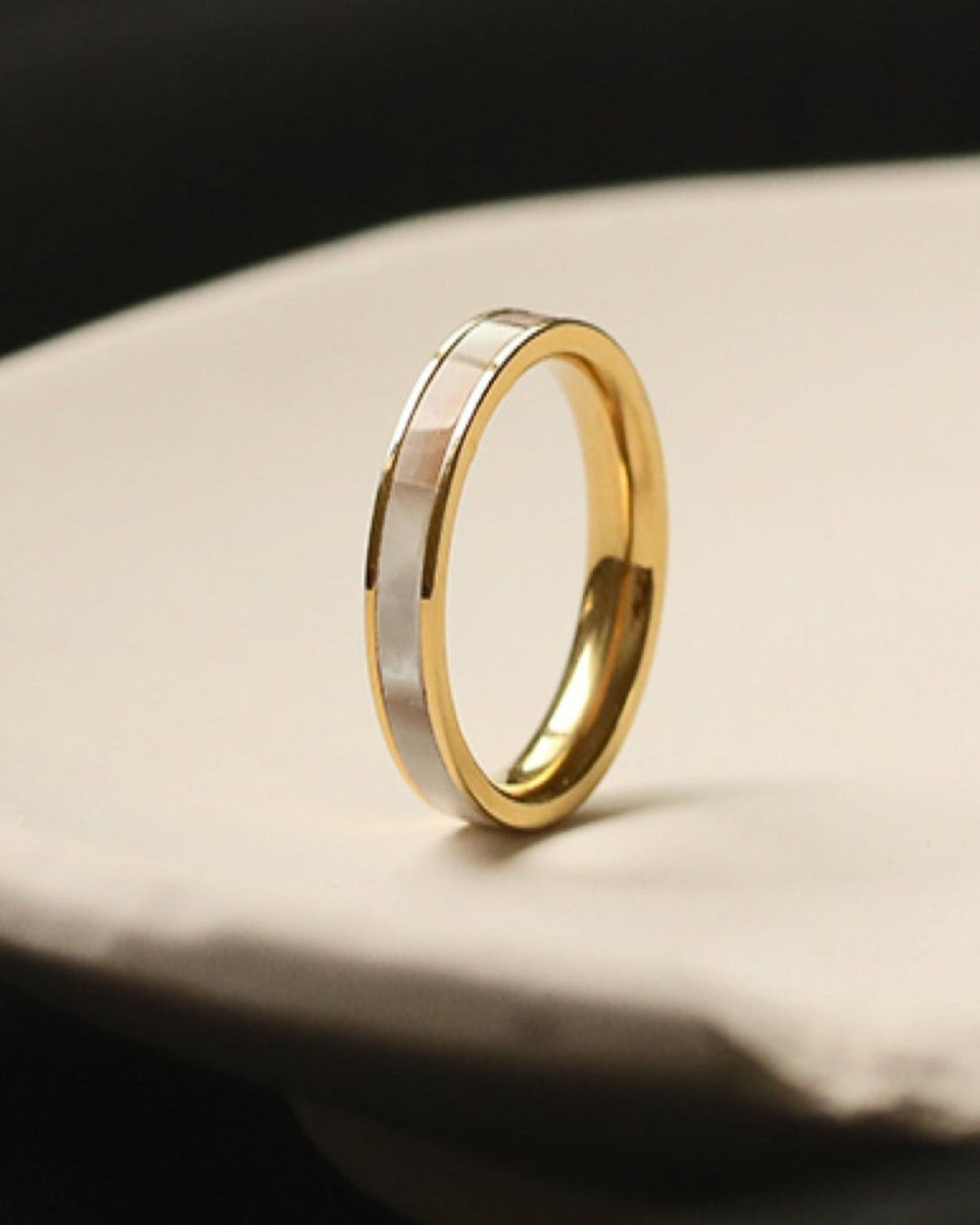 18K Gold Shell Ring Women’s Best Trending Gift for Lady Girl Mother Wife,Birthday Travel Vacation Bridal Wedding Party Daily Office Work School,Spring Summer Fall Winter Holiday Sale,Mason & Madison Co.