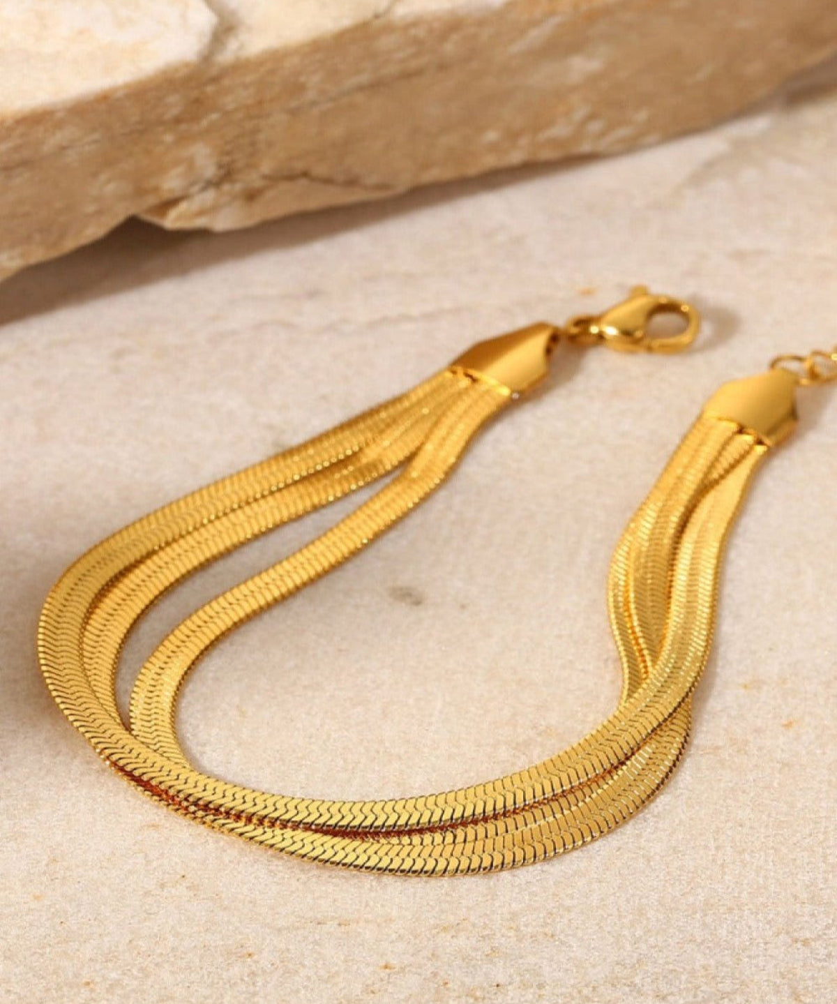 18K Gold Layered Chain Bracelet Women’s Best Trending Gift for Lady Girl Mother Wife,Birthday Travel Vacation Bridal Wedding Party Daily Office Work School,Spring Summer Fall Winter Holiday Sale,Mason & Madison Co.