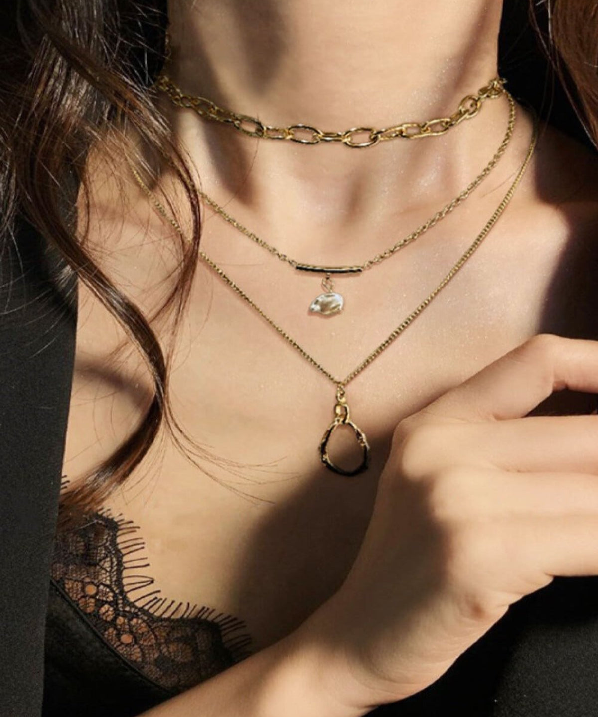 18K Gold Layered Necklace Women’s Best Trending Gift for Lady Girl Mother Wife,Birthday Travel Vacation Bridal Wedding Party Daily Office Work School,Spring Summer Fall Winter Holiday Sale,Mason & Madison Co.