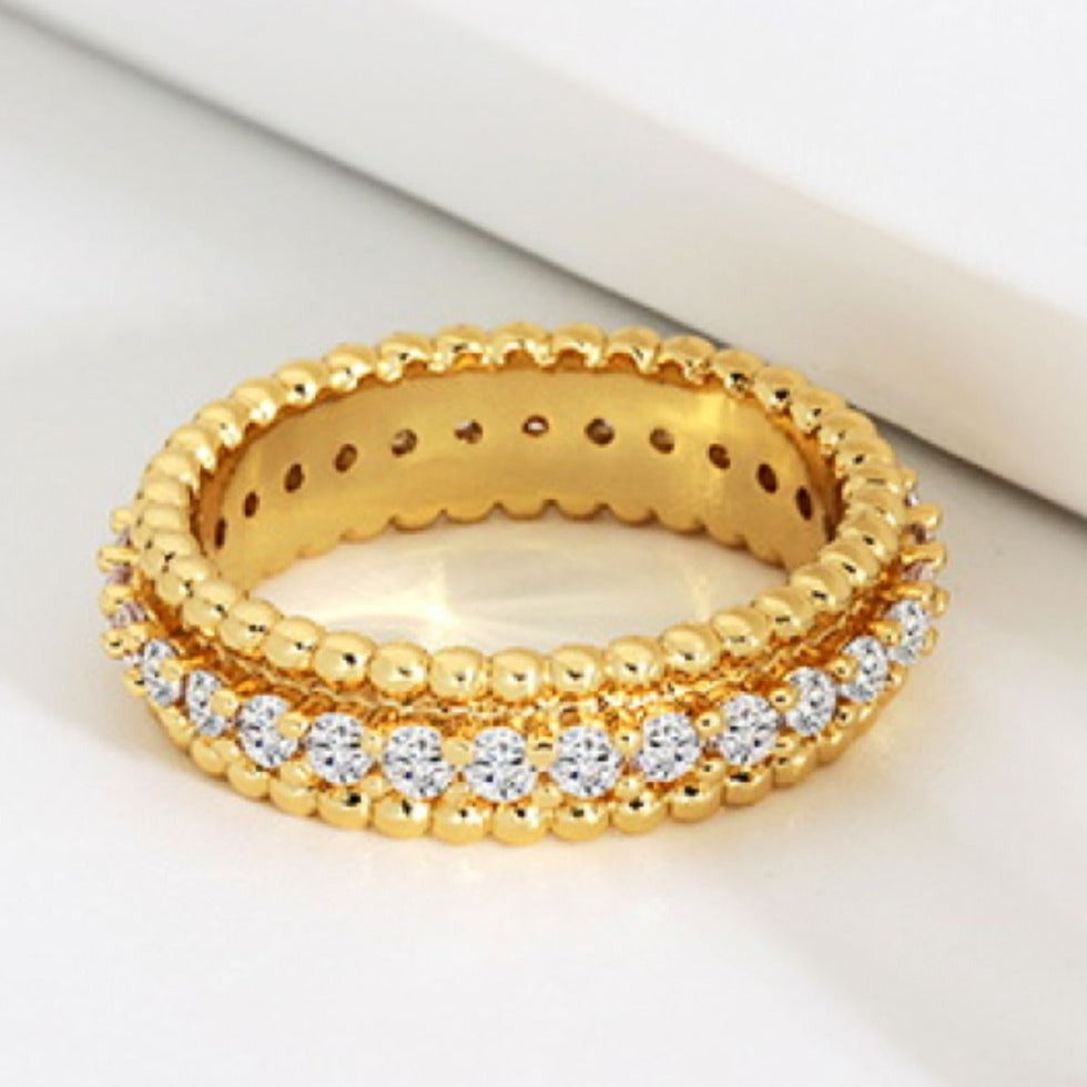 Gold Ring 14k Gold Ring Women | Engagement Ring Diamond Women - 100% 14k  Gold Diamond - Aliexpress