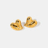 Best Gold Diamond Jewelry Gift | Best Aesthetic Yellow Gold Heart with Diamonds Stud Earrings Jewelry Gift for Women, Girls, Girlfriend, Mother, Wife, Daughter | Mason & Madison Co.