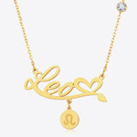 #1 Best Trendy Gold Zodiac Constellation Pendant Necklace Gift for Women | Best Trending Aesthetic Yellow Gold Zodiac Constellation Pendant Necklace Jewelry Gift for Women, Mother, Wife | Mason & Madison Co.