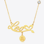 #1 Best Trendy Gold Zodiac Constellation Pendant Necklace Gift for Women | Best Trending Aesthetic Yellow Gold Zodiac Constellation Pendant Necklace Jewelry Gift for Women, Mother, Wife | Mason & Madison Co.
