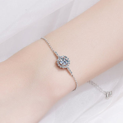 Best Diamond Bracelet Jewelry Gift | Best Aesthetic Silver Diamond Bracelet Jewelry Gift for Women, Girls, Girlfriend, Mother, Wife, Daughter | Mason & Madison Co.