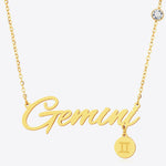 #1 Best Trendy Gold Zodiac Constellation Pendant Necklace Gift for Women | Best Trending Aesthetic Yellow Gold Zodiac Constellation Pendant Necklace Jewelry Gift for Women, Mother, Wife | Mason & Madison Co.