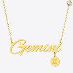 #1 Best Trendy Gold Zodiac Constellation Pendant Necklace Gift for Women | Best Trending Aesthetic Yellow Gold Zodiac Constellation Pendant Necklace Jewelry Gift for Women, Mother, Wife | Mason & Madison Co.