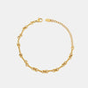 Best Gold Link Chain Bracelet Jewelry Gift | Best Aesthetic Yellow Gold Rope Link Chain Bracelet Jewelry Gift for Women, Girls, Girlfriend, Mother, Wife, Daughter | Mason & Madison Co.