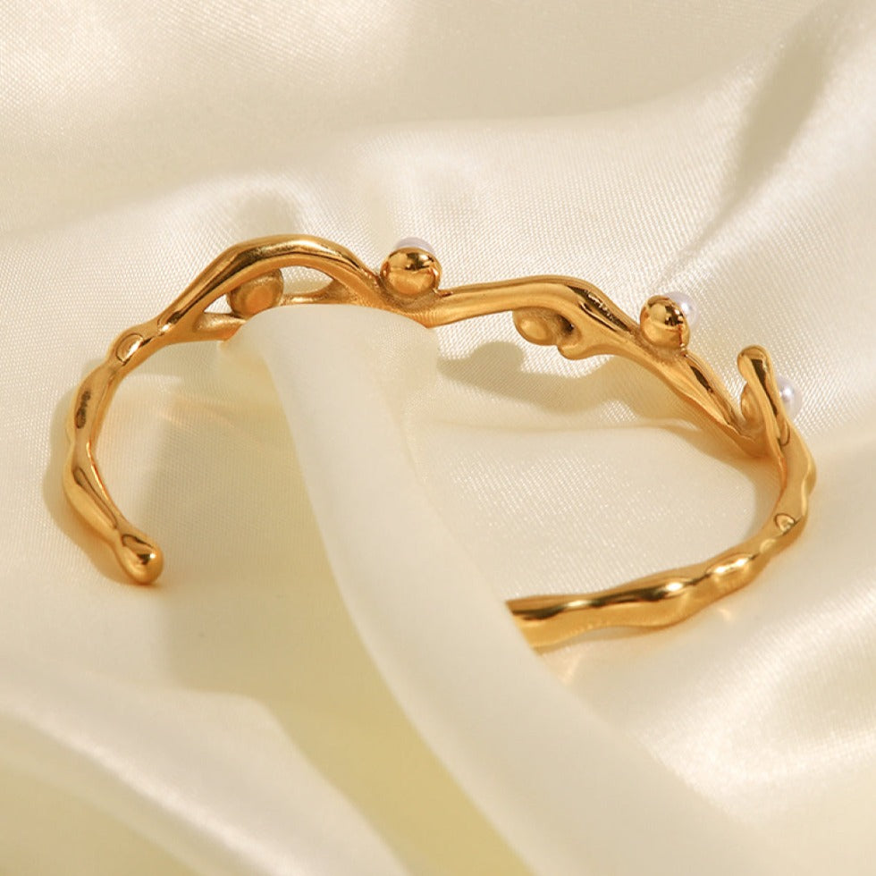 Fashion Simple Smooth Couple Gold Color Bangle Plain Bracelets Bangles For  Men Women Present Jewelry - Bangles - AliExpress