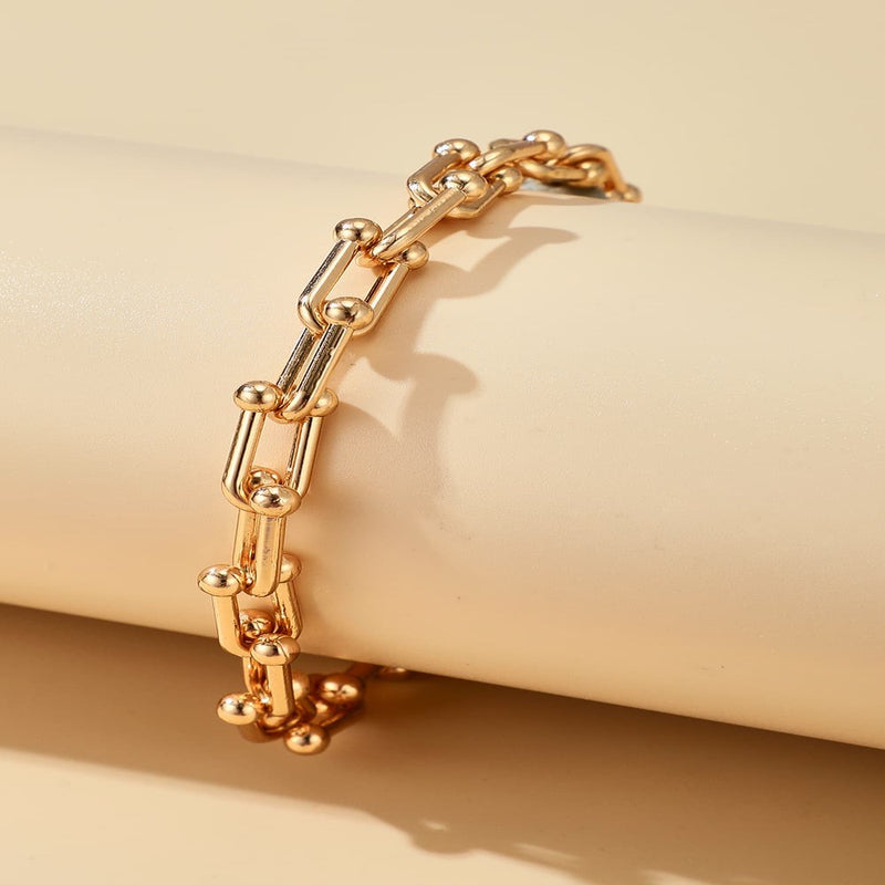 MADISON Gold Snake Chain Bracelet  Joulberry