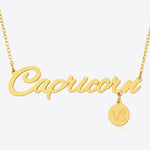#1 Best Trendy Gold Zodiac Constellation Pendant Necklace Gift for Women | Best Trending Aesthetic Yellow Gold Zodiac Constellation Pendant Necklace Jewelry Gift for Women, Mother, Wife | Mason & Madison Co.