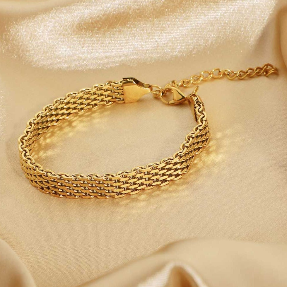 Gold 11mm Bracelet Curb Chain Gold Bracelets Chunky Bracelets Man Woman's  Bracelet Curb Link Bracelet Mens Woman Jewellery Gift - Etsy