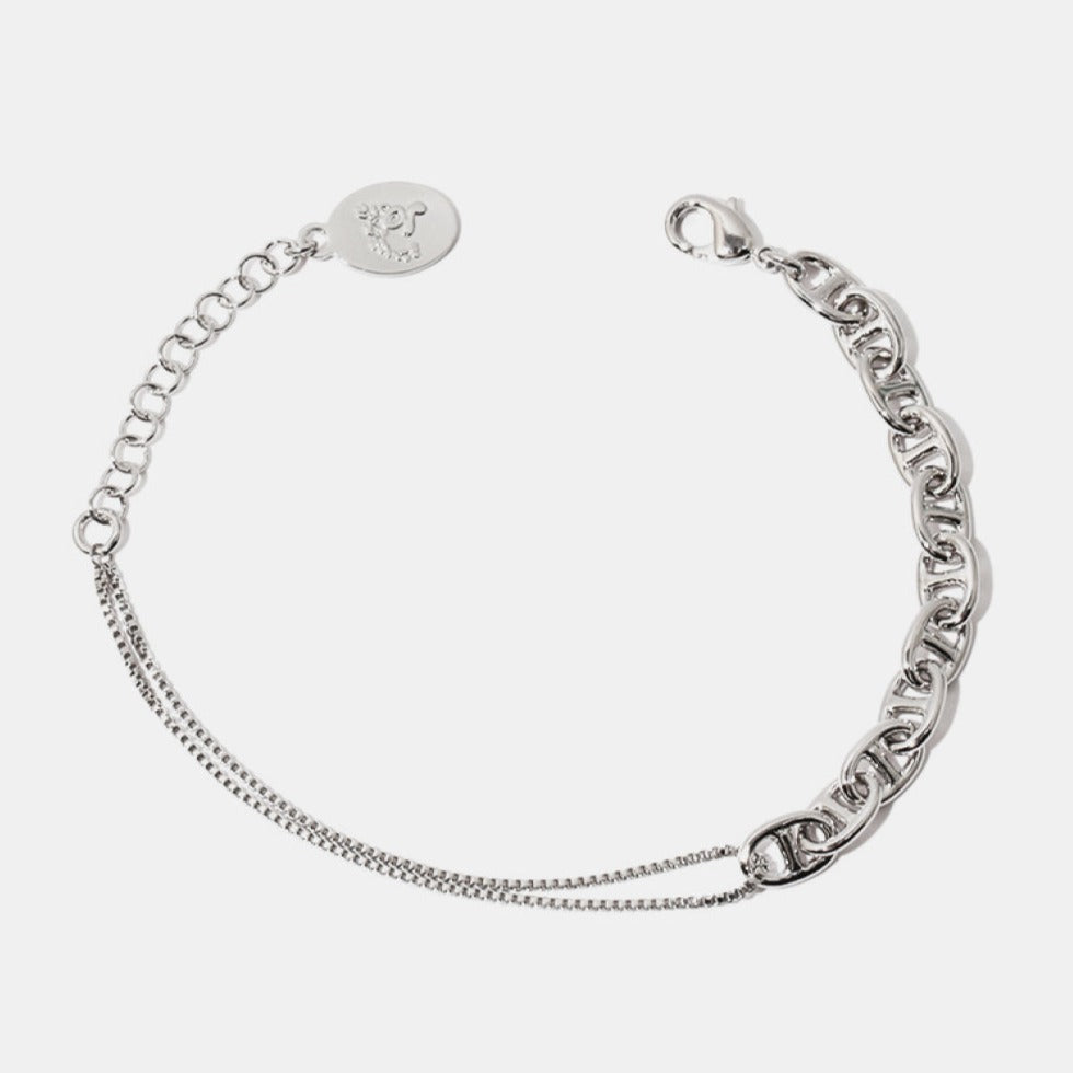 Best Silver Bracelet Jewelry Gift | Best Aesthetic Sterling Silver Chain Bracelet Jewelry Gift for Women, Girls, Girlfriend, Mother, Wife, Daughter | Mason & Madison Co.