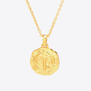 1# BEST Gold Zodiac Constellation Pendant Necklace Gift for Women | #1 Best Most Top Trendy Trending Aesthetic Yellow Gold Zodiac Constellation Circle Pendant Necklace Jewelry Gift for Women, Mother, Wife | Mason & Madison Co.