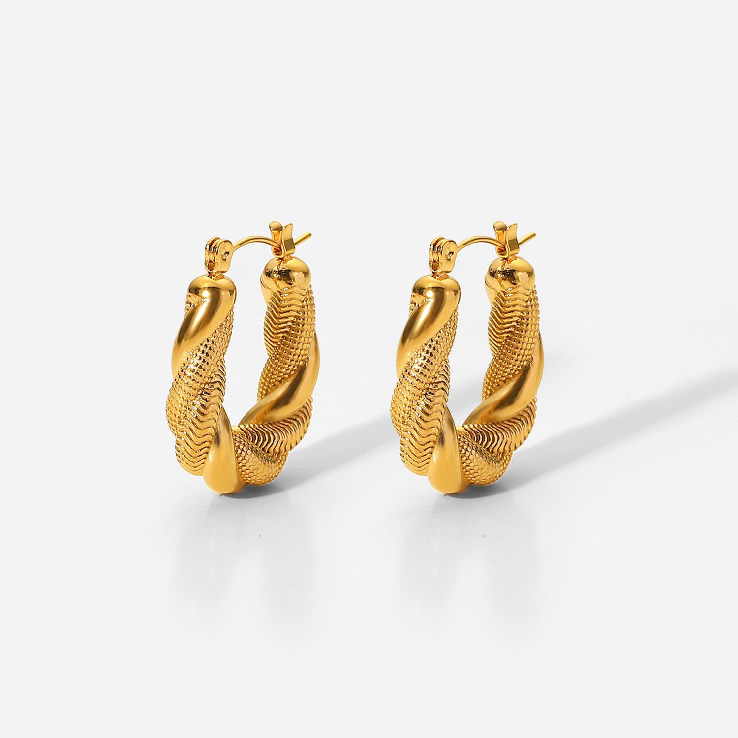 Gold earrings for wife on sale