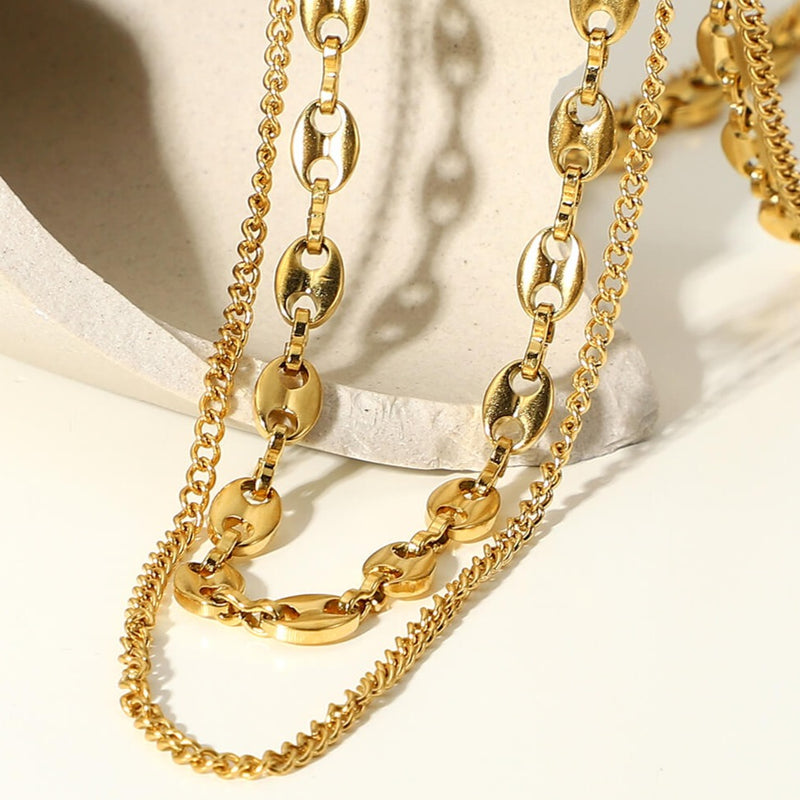 Best Layered Gold Chain Necklaces Set Gift Trends for Women | #1 Women’s BEST Trending Trendy Layered Layering Gold Chain Necklaces Set Jewelry Gift on Sale for Women, Lady, Mother, Wife | 1# BEST Gold Layered Layering Chain Necklaces Bundle Jewelry Gift for Women | #1 Best Most Top Trendy Trending Aesthetic Yellow Gold Layered Layering Chain Necklace Jewelry Gift for Women, Girls, Girlfriend, Mother, Wife, Ladies | Mason & Madison Co.