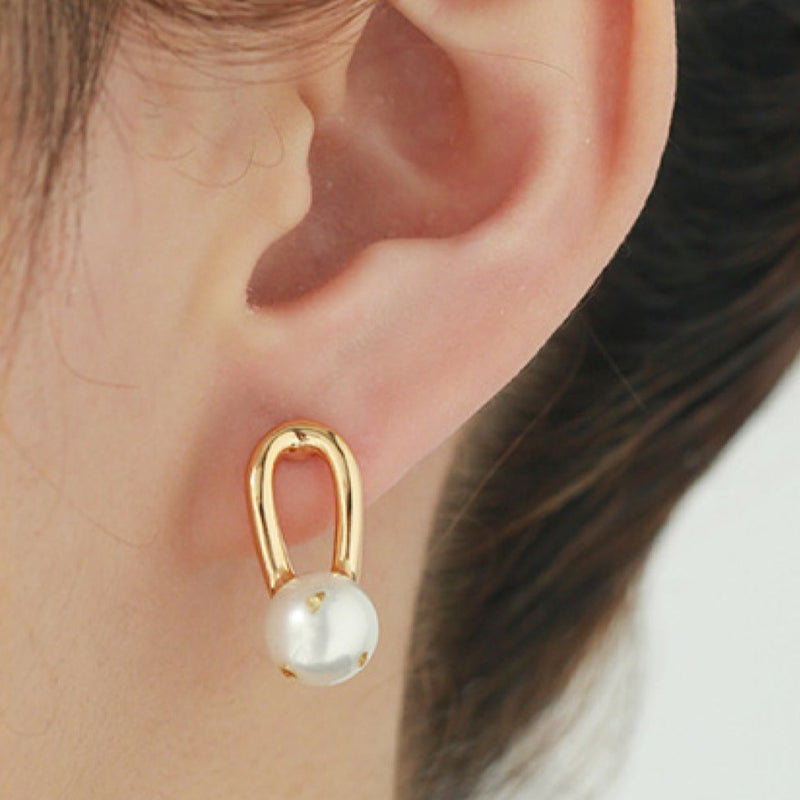 Pearl Stud Earrings