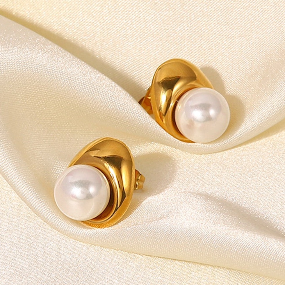Best pearl stud earrings sales