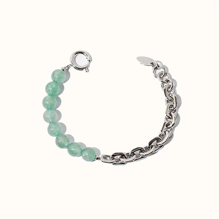 Best Silver Jade Jewelry Gift | Best Aesthetic Silver Jade Bracelet Jewelry Gift for Women, Girls, Girlfriend, Mother, Wife, Daughter | Mason & Madison Co.