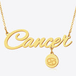 #1 Best Trendy Gold Zodiac Constellation Pendant Necklace Gift for Women | Best Trending Aesthetic Yellow Gold Zodiac Constellation Pendant Necklace Jewelry Gift for Women, Mother, Wife | Mason & Madison Co.