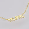 Best Gold Necklace Jewelry Gift | Best Aesthetic Yellow Gold Mom Letter Pendant Necklace Jewelry Gift for Women, Girls, Girlfriend, Mother, Wife, Daughter | Mason & Madison Co.