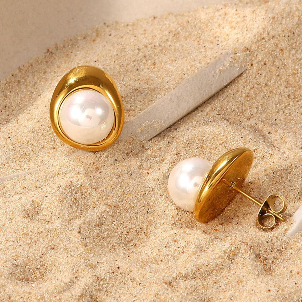Oval gem earrings curated on LTK
