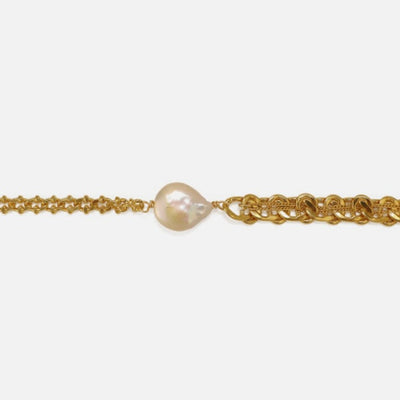 Best Gold Pearl Jewelry Gift | Best Aesthetic Yellow Gold Pearl Pendant Necklace Jewelry Gift for Women, Girls, Girlfriend, Mother, Wife, Daughter | Mason & Madison Co.