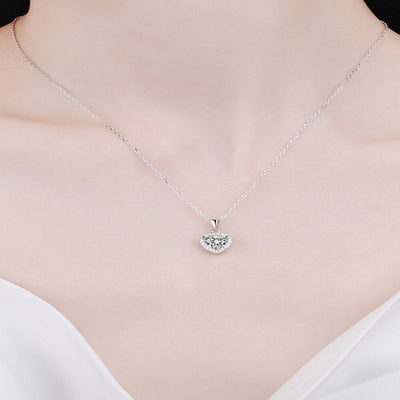 Best Diamond Necklace Jewelry Gift | Best Heart  Diamond Pendant Necklace Jewelry Gift for Women, Girls, Girlfriend, Mother, Wife, Daughter | Mason & Madison Co.