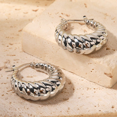 #1 Best Trendy Silver Hoop Earrings Jewelry Gift for Women | Best Trending Aesthetic Silver Earrings Jewelry Gift for Women, Girls, Girlfriend, Mother, Wife, Daughter | Mason & Madison Co.