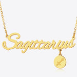 #1 Best Trendy Gold Zodiac Constellation Pendant Necklace Gift for Women | Best Trending Aesthetic Yellow Gold Zodiac Constellation Pendant Necklace Jewelry Gift for Women, Mother, Wife | Mason & Madison Co.