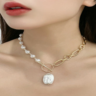 Buy Joker and Witch Pearls, Chain Links Pearl Shell Necklace Online At Best  Price @ Tata CLiQ