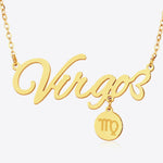 #1 Best Trendy Gold Zodiac Constellation Pendant Necklace Gift for Women | Best Trending Aesthetic Yellow Gold Zodiac Constellation Pendant Necklace Jewelry Gift for Women, Mother, Wife | Mason & Madison Co.