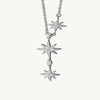 Best Silver Pendant Necklace Jewelry Gift | Best Aesthetic Silver Star Pendant Chain Necklace Jewelry Gift for Women, Girls, Girlfriend, Mother, Wife, Daughter | Mason & Madison Co.