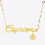 #1 Best Trendy Gold Zodiac Constellation Pendant Necklace Gift for Women | Best Trending Aesthetic Yellow Gold Zodiac Constellation Pendant Necklace Jewelry Gift for Women, Mother, Wife | Mason & Madison Co.