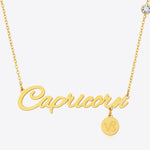 #1 Best Trendy Gold Zodiac Constellation Pendant Necklace Gift for Women | Best Trending Aesthetic Yellow Gold Zodiac Constellation Pendant Necklace Jewelry Gift for Women, Mother, Wife | Mason & Madison Co.