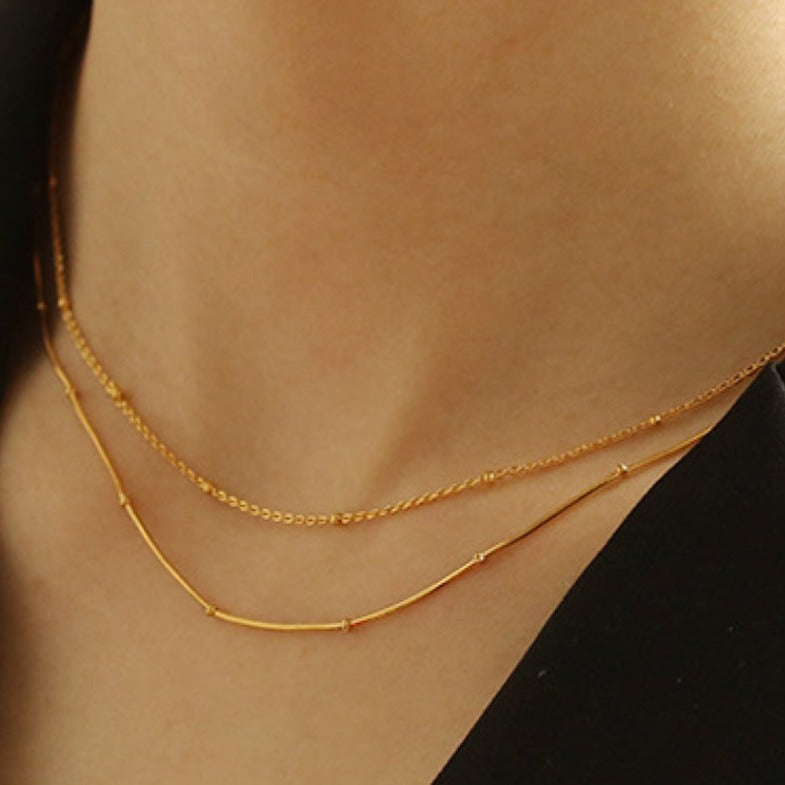 Best Gold Jewelry Gift | Best Aesthetic Delicate Yellow Gold Chain Necklace Jewelry Gift for Women, Girls, Girlfriend, Mother, Wife, Daughter | Mason & Madison Co.
